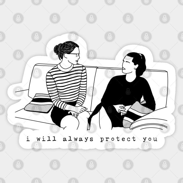 Supercorp: Always Protect You Sticker by slomotionworks